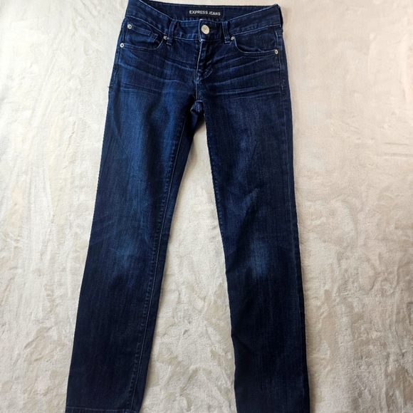 Express Jeans Skinny Stella Low Rise 0 Short Petite Zero Women’s 90s - Picture 2 of 15